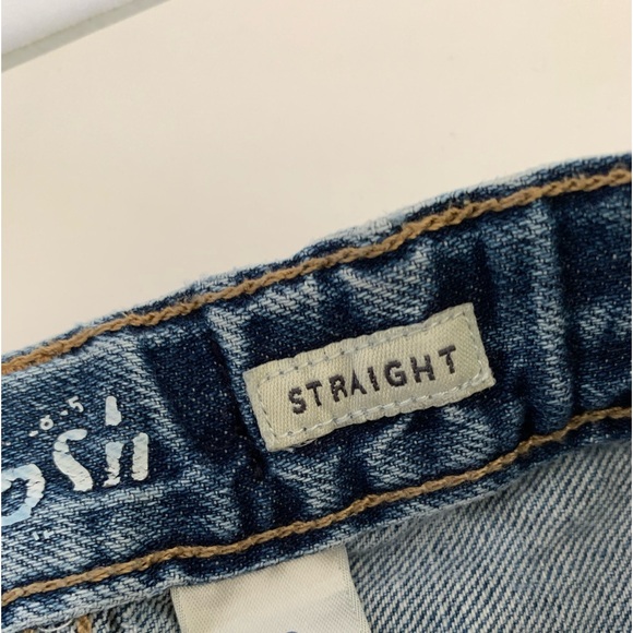 Oshkosh size 5R straight blue jeans. Waist size adjustable. Good condition. - Picture 4 of 14